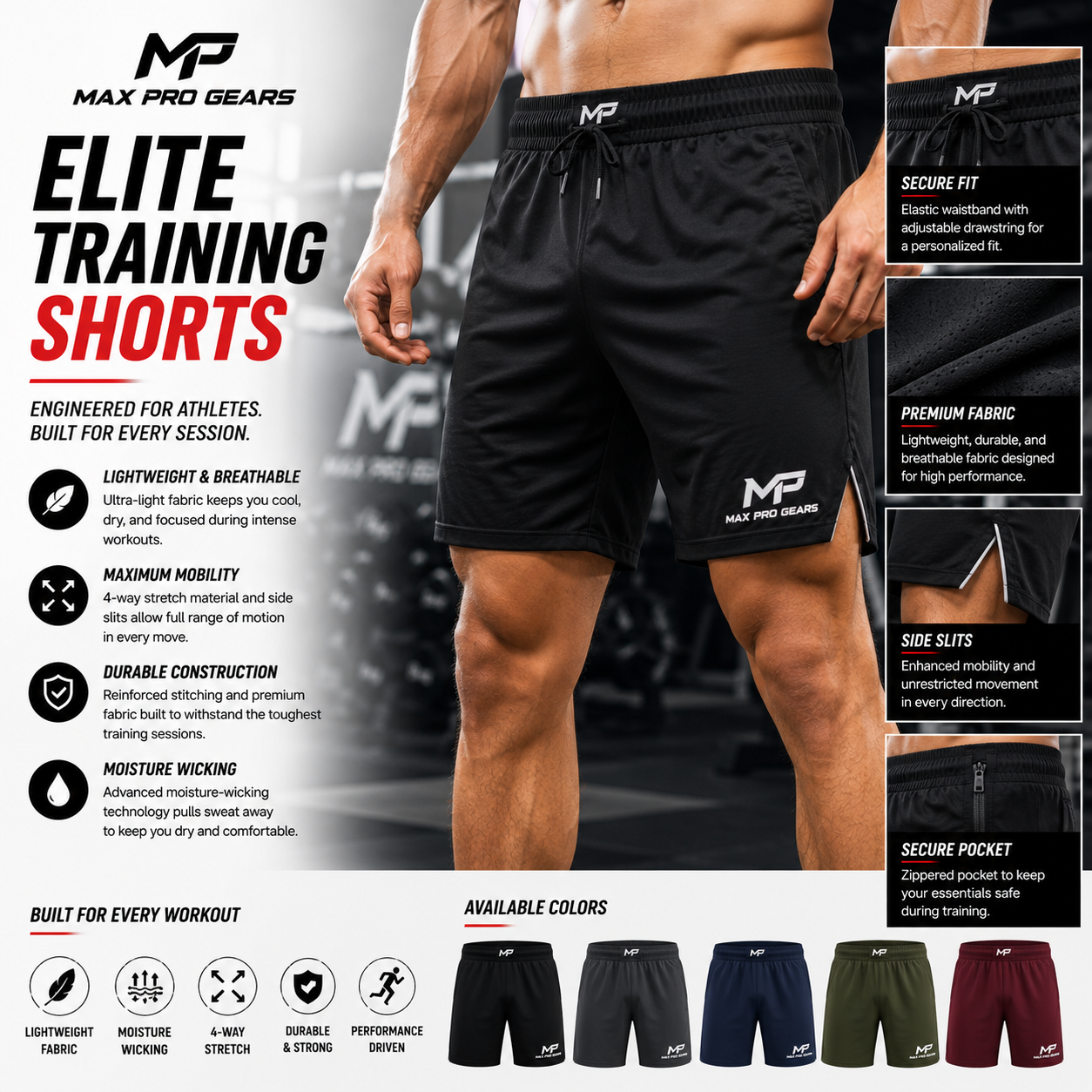 Elite Training Shorts