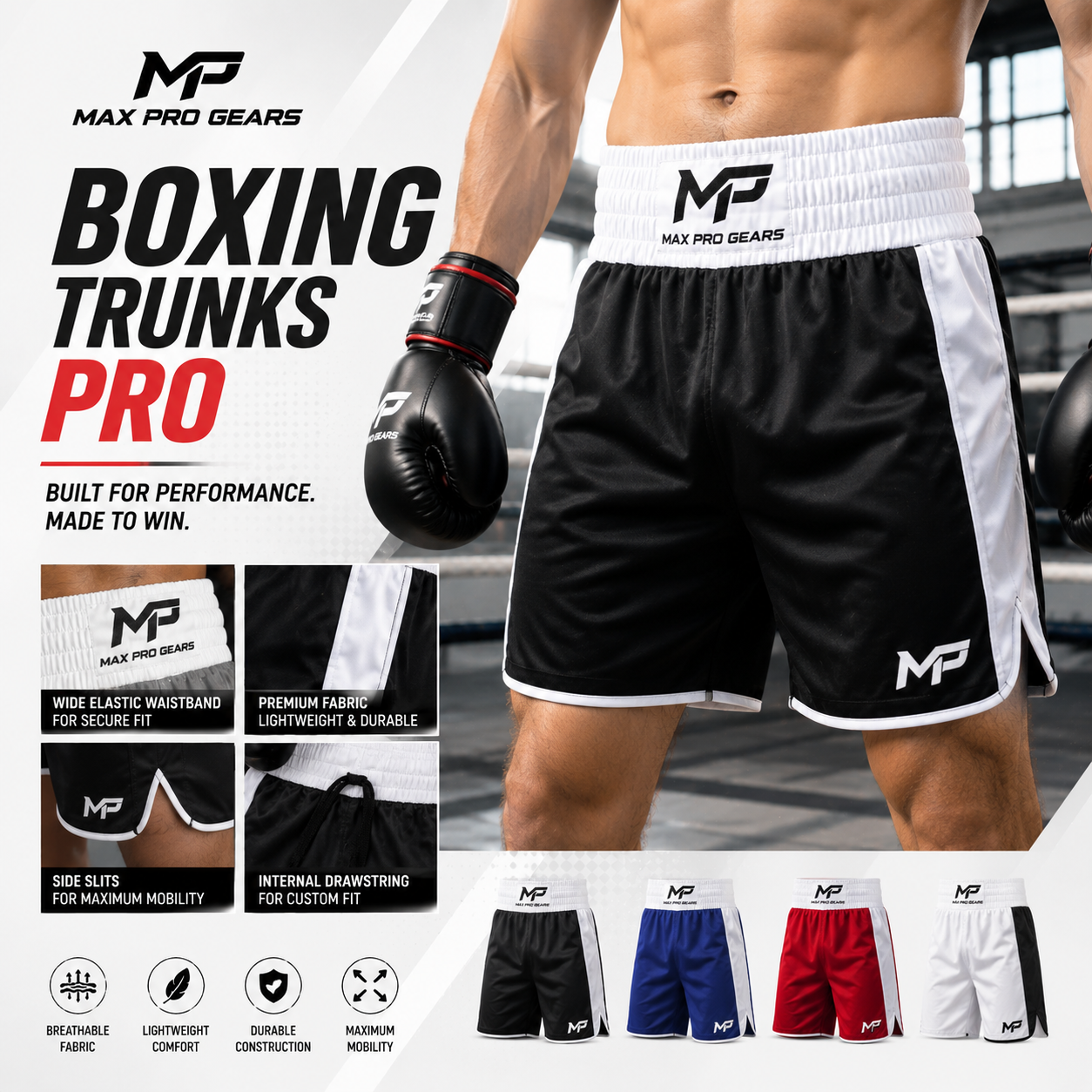 Boxing Trunks Pro