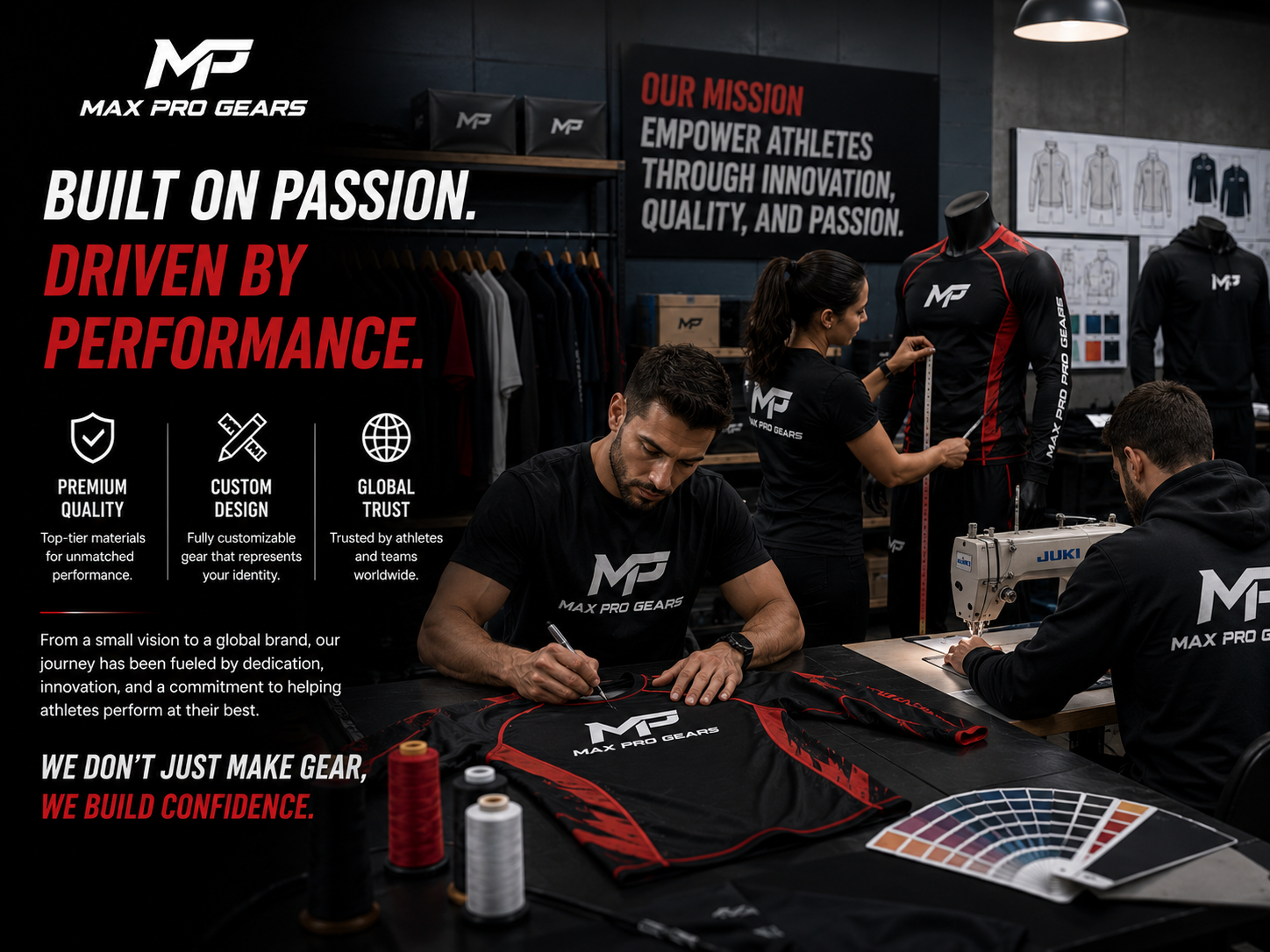 About Max Pro Gears